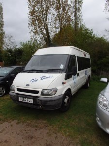 A Ford transit provides Haverhill Borough with a bus